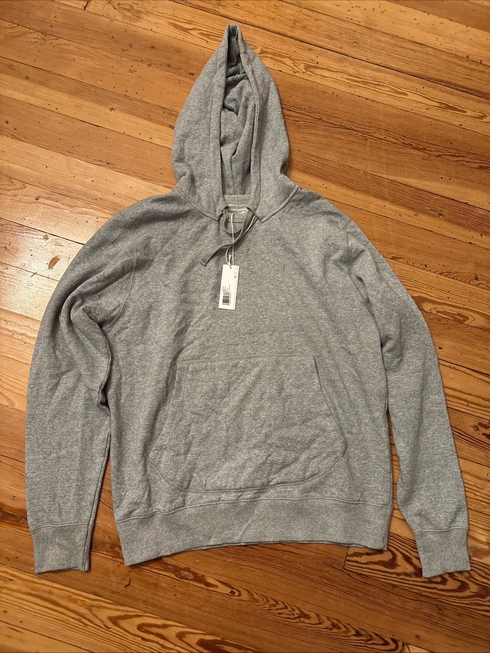 Outerknown Jaspe Fleece Hoodie Men’s Size Medium Gray New!